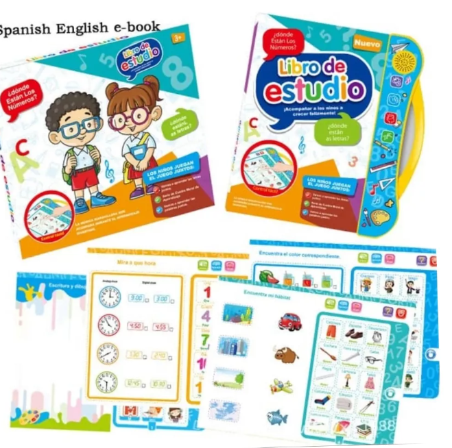 LIBRO INTERACTIVO BILINGUE PARA NIÑOS