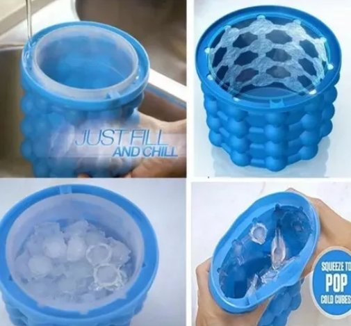CUBETA PARA HACER HIELO DE SILICONA