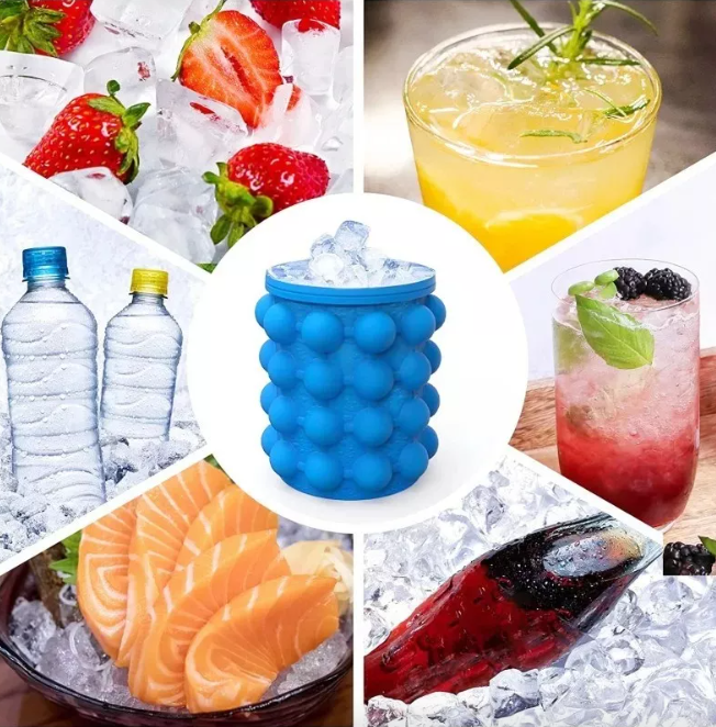 CUBETA PARA HACER HIELO DE SILICONA