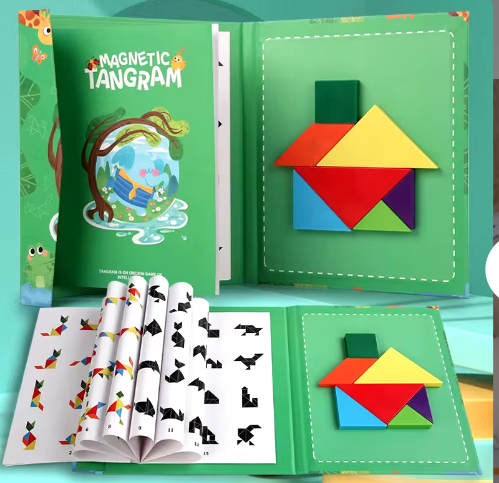 LIBRO MONTESSORI IMANTADO ROMPECABEZAS