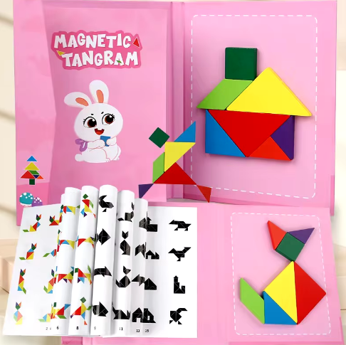 LIBRO MONTESSORI IMANTADO ROMPECABEZAS