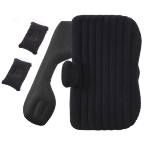 Colchón Inflable+2 Almohadas+Compresor