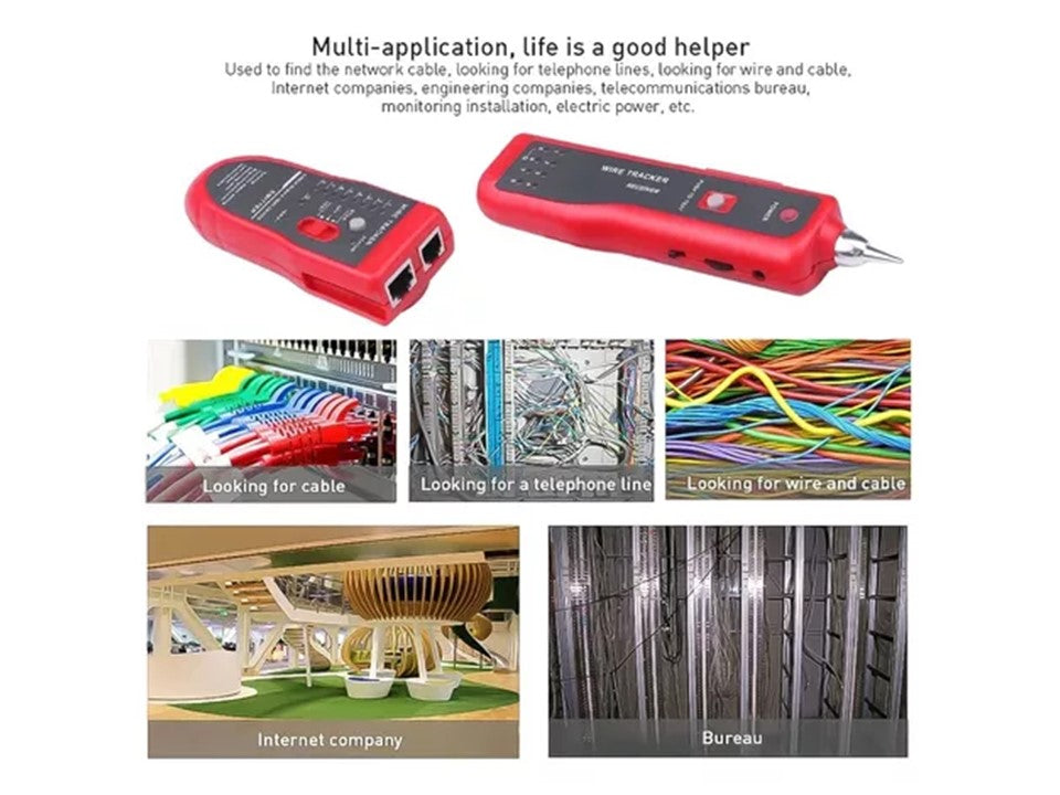 Tester Digital Crimpeadora Rj45 Cat6