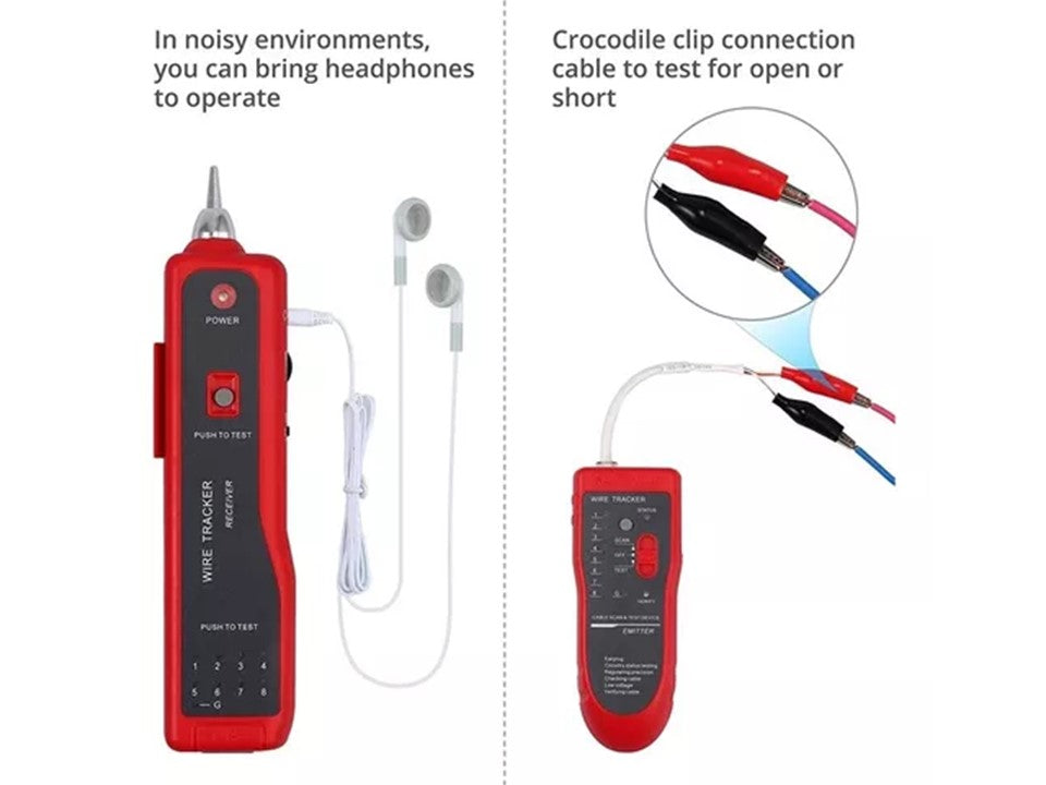 Tester Digital Crimpeadora Rj45 Cat6