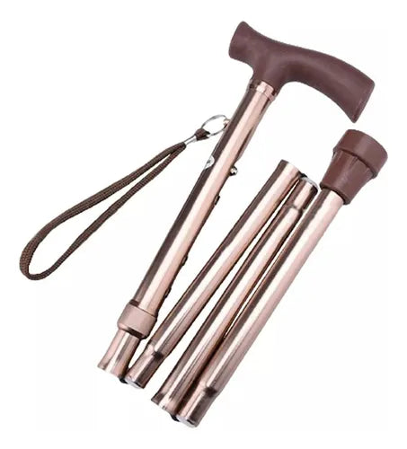 Baston ajustable plegable