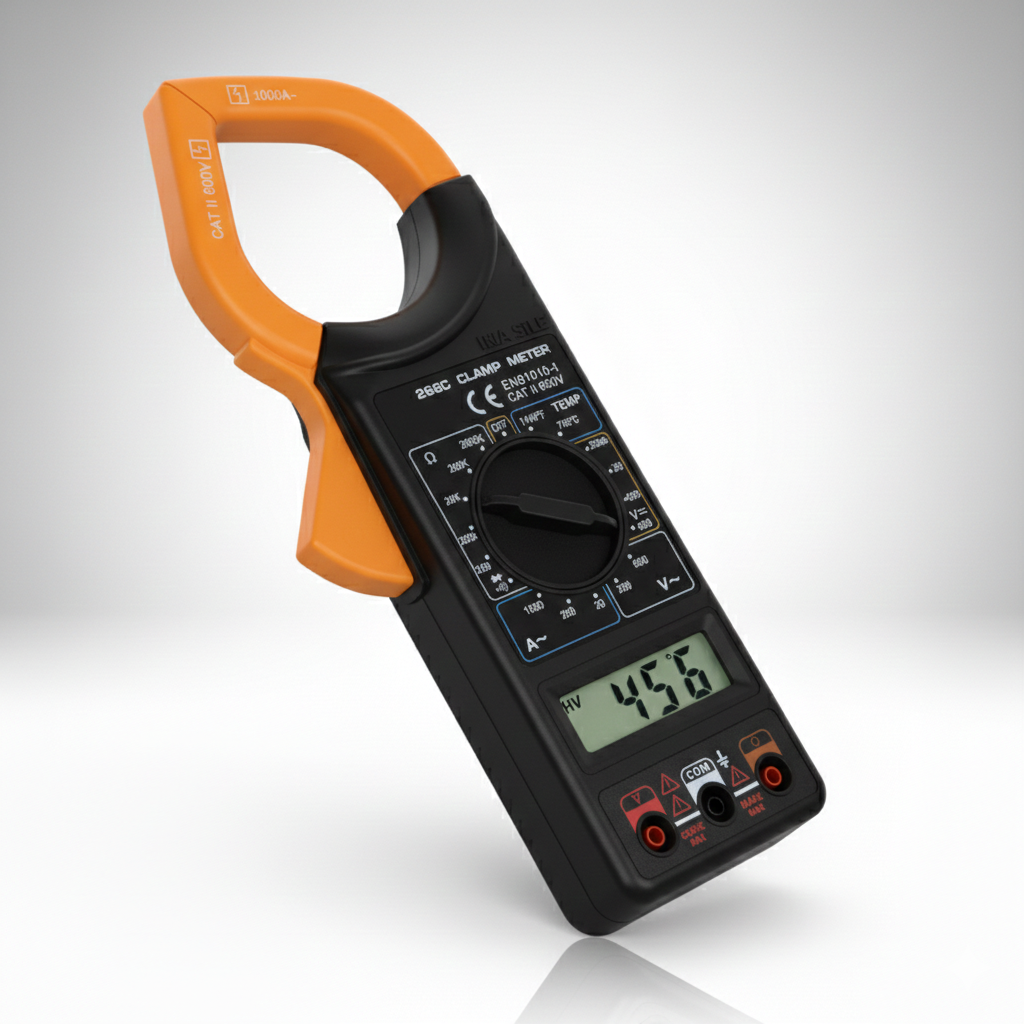 Pinza Amperimetrica Digital Multimetro