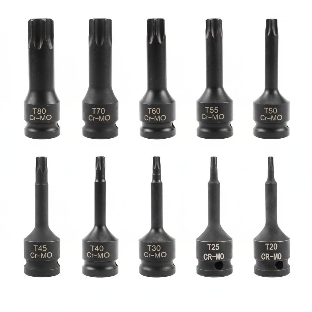 Set Juego Dados Impacto Torx 10 Piezas