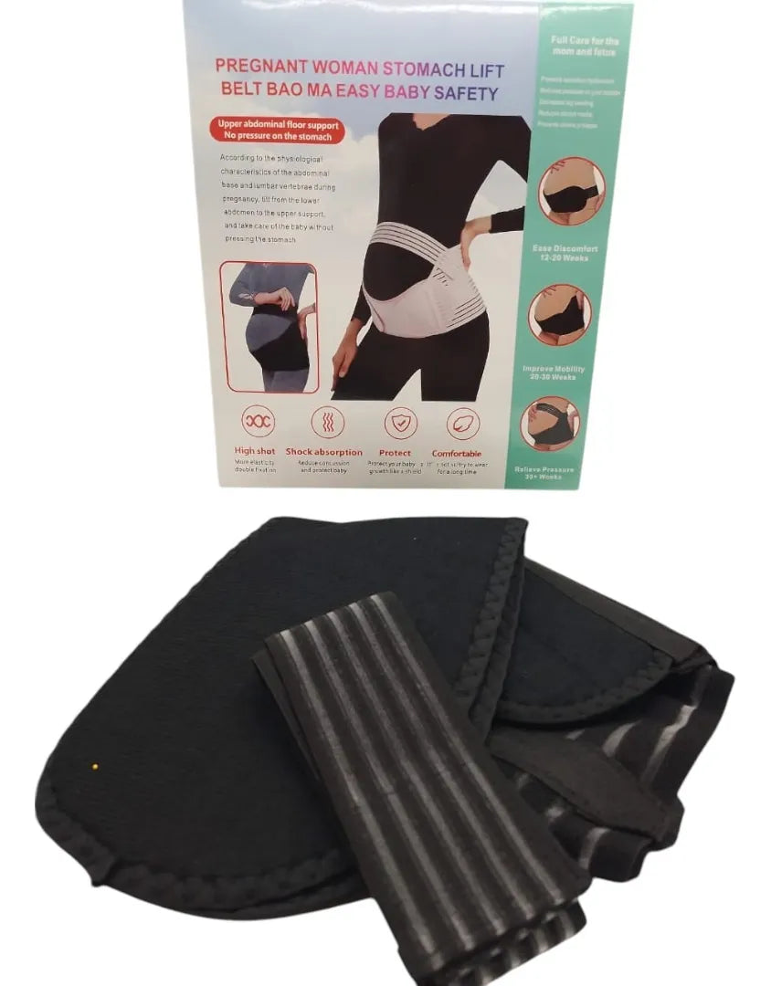 faja elastica soporte maternal dolor